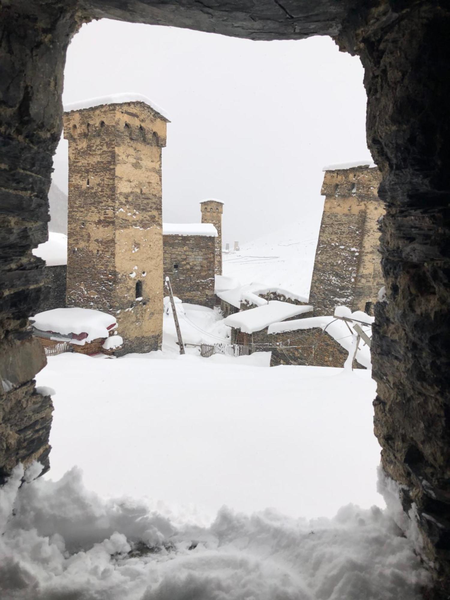 Hotel Old House Ushguli Exterior foto