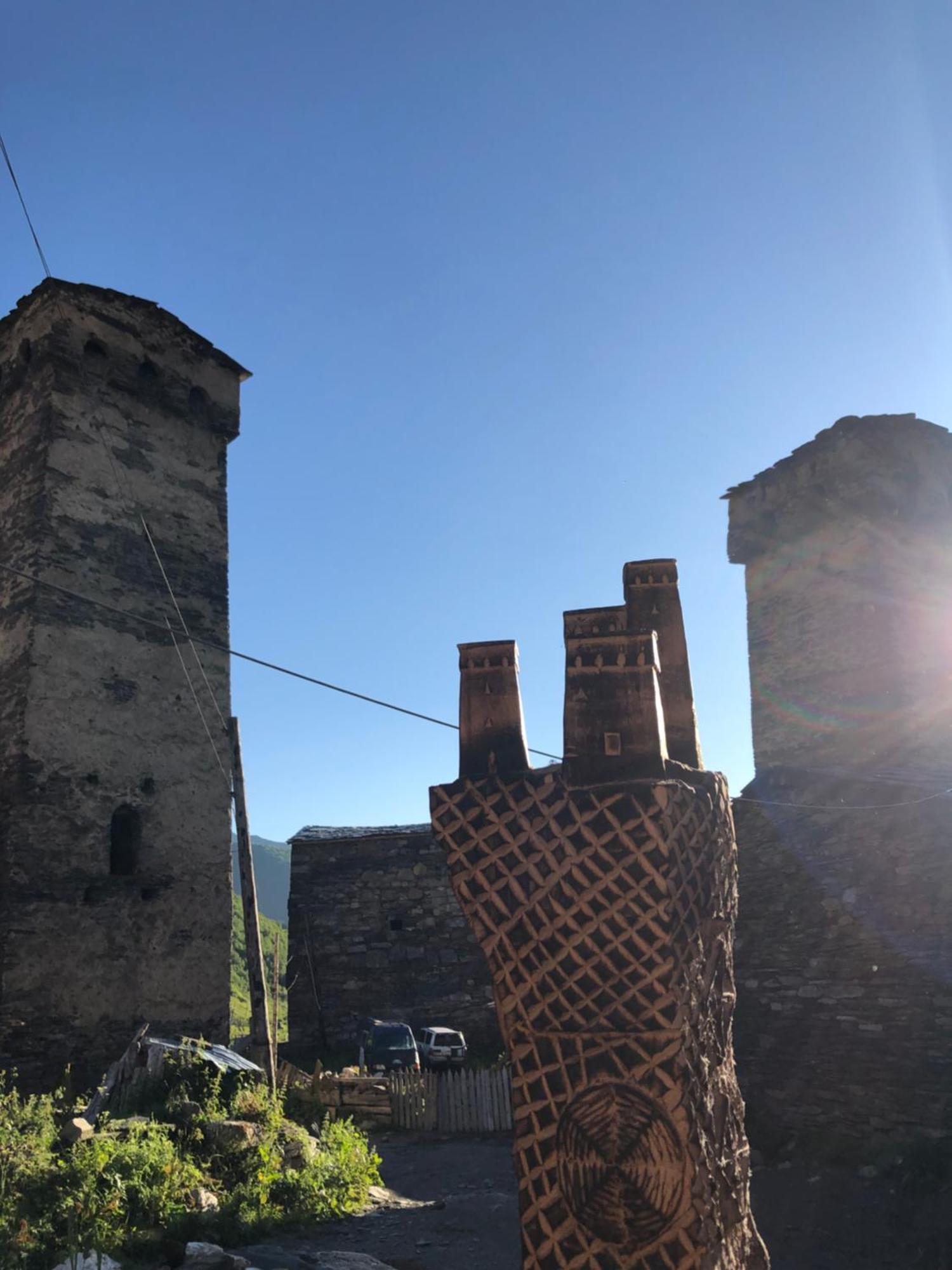 Hotel Old House Ushguli Exterior foto