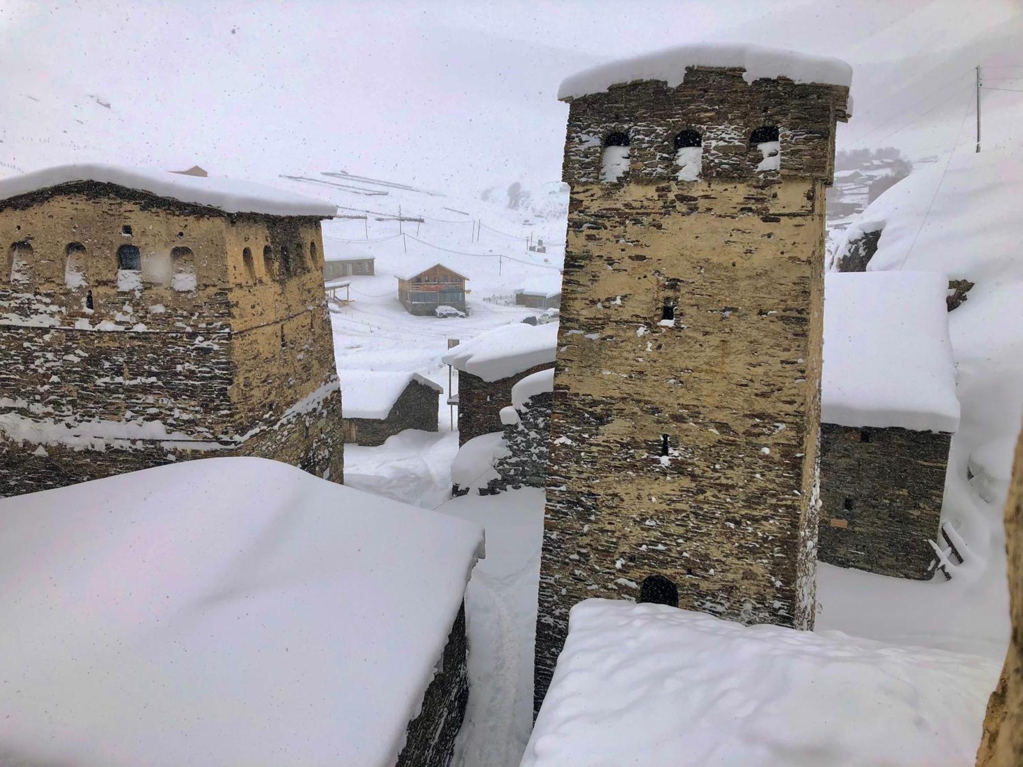 Hotel Old House Ushguli Exterior foto