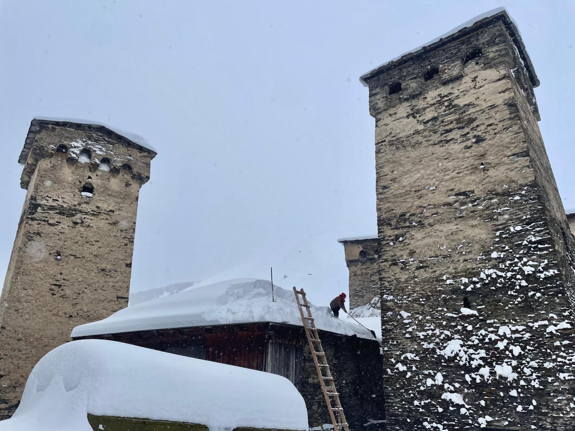 Hotel Old House Ushguli Exterior foto